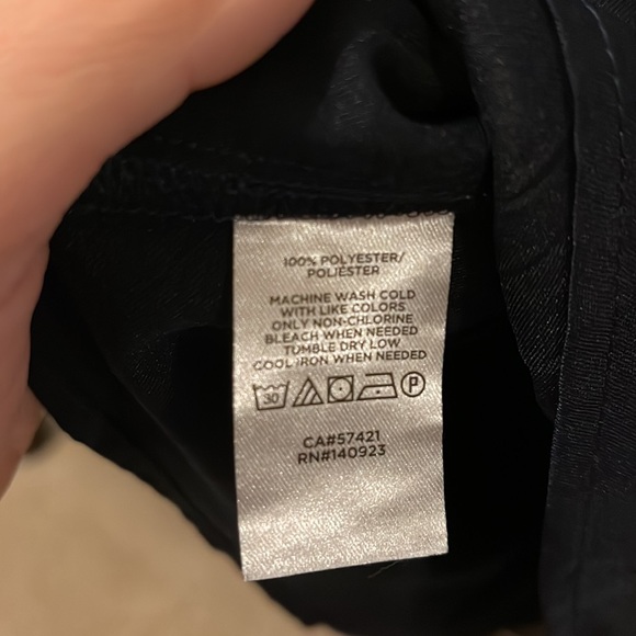 NEW Loft Navy tie blouse - Picture 6 of 7